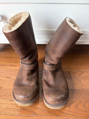 Brown Ugg boots